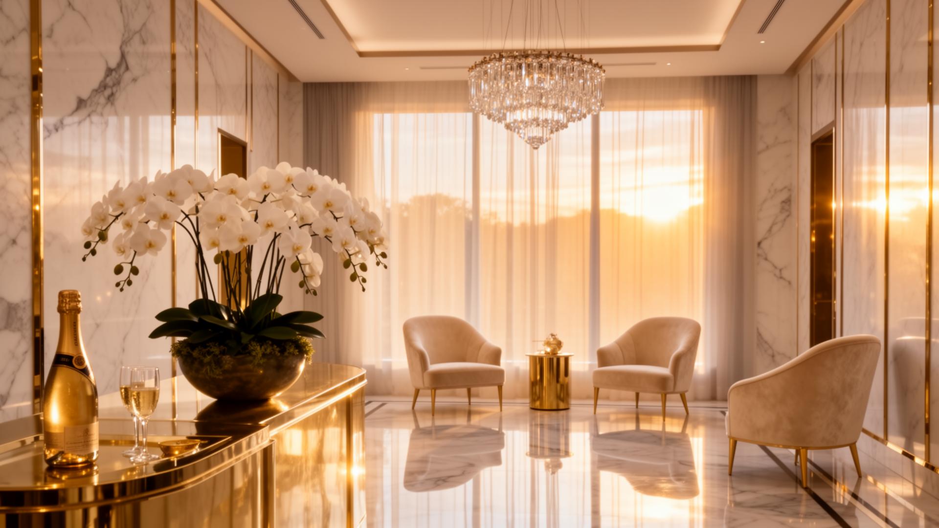 Luxury medspa interior